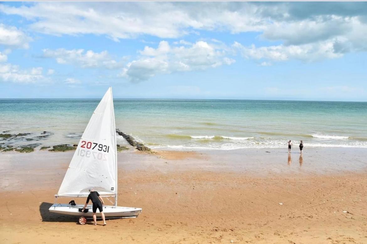 Central, Seaview Apartment, 3 Beds, 2 Baths, Kid & Dog Friendly At The Lookout Broadstairs Dış mekan fotoğraf